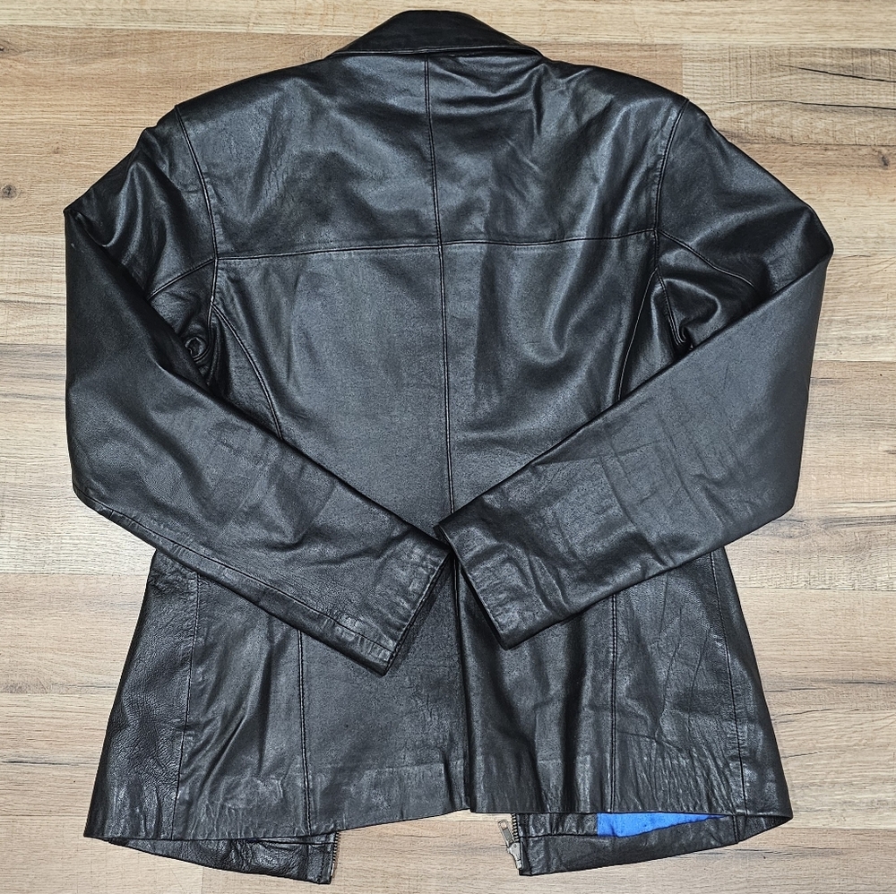 Black Leather Jacket - image 3